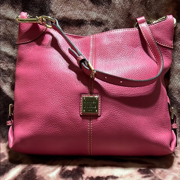 Dooney & Bourke Handbags - Dooney & Bourne Pink Leather Shoulder Bag. NWT